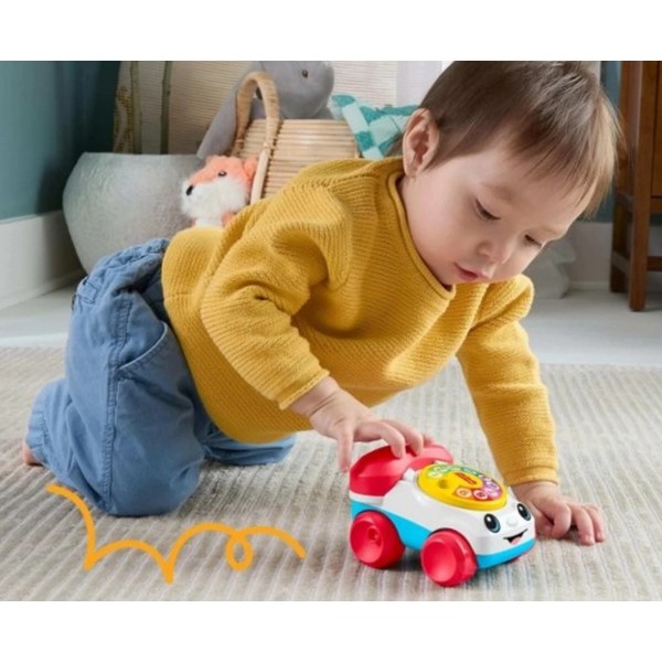 Фото - Інтерактивний гаджет Fisher-Price Веселий телефончик (JKD56)